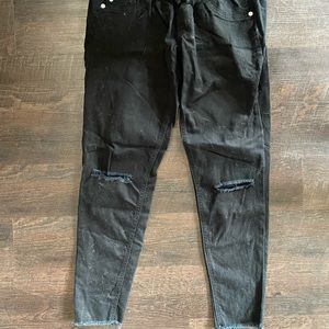 Black Motherhood Maternity Jeans